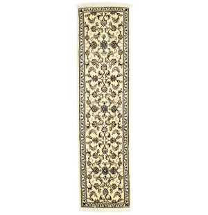 Cream Classic 3X10 Nain Kashmar Persian Runner Rug