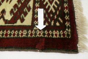 Vintage Beige Tribal 9X13 Turkoman Persian Rug