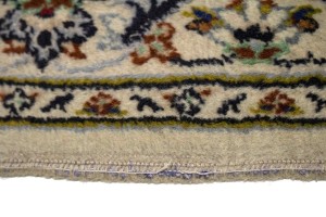 Vintage Beige Traditional 8X12 Kashan Persian Rug