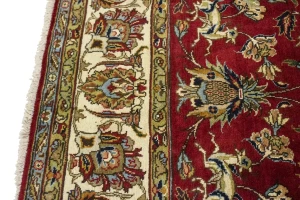 Vintage Red Traditional 8X12 Tabriz Persian Rug