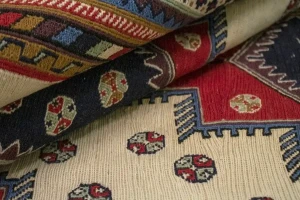 Cream Tribal 4X7 Sumak Persian Oriental Rug