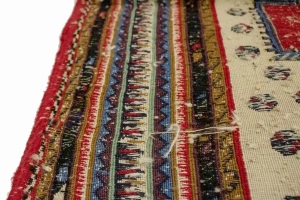 Cream Tribal 4X7 Sumak Persian Oriental Rug