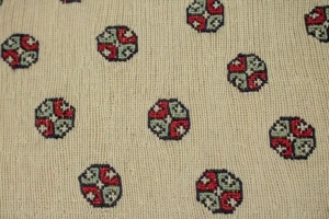 Cream Tribal 4X7 Sumak Persian Oriental Rug