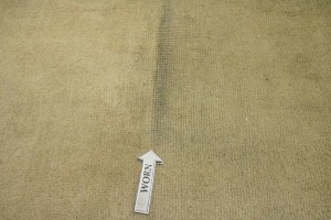 Antique Beige Classic 3X19 Tabriz Persian Runner Rug