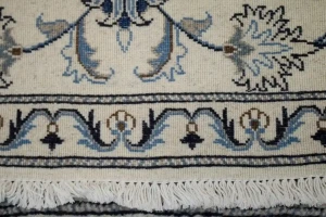 Cream Floral Classic 2'6X4 Nain Persian Rug