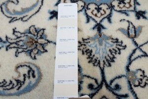 Cream Floral Classic 2'4X4 Nain Persian Rug