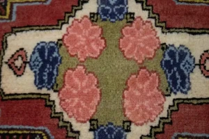 Vintage Floral 3X13 Bidjar Sanneh Persian Runner Rug