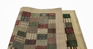 Beige Tribal 4X6 Gabbeh Persian Rug