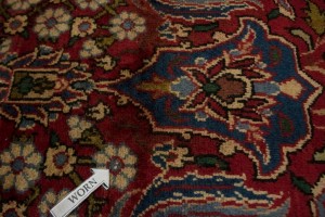 Vintage Red Traditional 8'6X13'7 Najafabad Persian Rug
