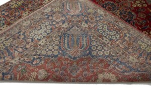 Vintage Red Traditional 8'6X13'7 Najafabad Persian Rug