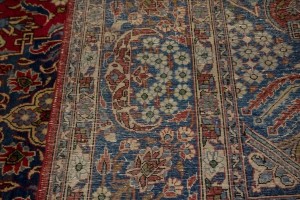 Vintage Red Traditional 8'6X13'7 Najafabad Persian Rug