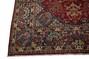 Vintage Red Traditional 8'6X13'7 Najafabad Persian Rug