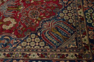 Vintage Red Traditional 8'6X13'7 Najafabad Persian Rug