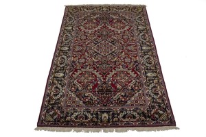 Vintage Red Traditional 6X10 Najafabad Persian Rug