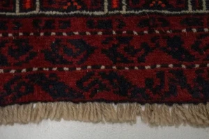 Vintage Red Tribal 4X7 Balouch Persian Rug