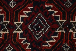 Vintage Red Tribal 4X7 Balouch Persian Rug