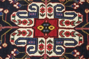 Red Tribal 3'5X5' Shiraz Persian Rug