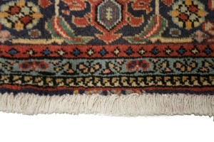 Semi Antique Light Salmon Geometric 6X10 Ardebil Persian Rug