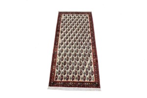 Vintage Allover Tribal 3'5X8'2 Sirjan Persian Rug