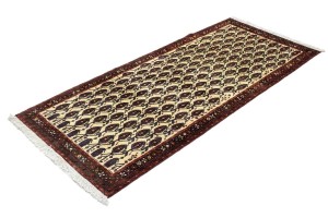 Vintage Allover Tribal 3'5X8'2 Sirjan Persian Rug