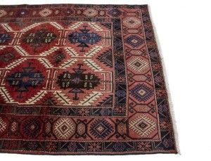 Vintage Red Tribal 5X12 Balouch Yalameh Persian Runner Rug