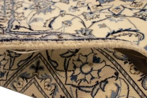 Cream Vintage Classic 6X6 Nain Tabas Persian Rug