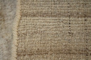 Vintage Beige Tribal 4X5 Gabbeh Persian Rug