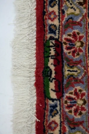 Vintage Red Traditional 8X12 Kashan Persian Rug