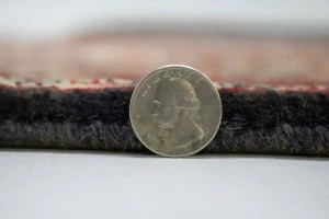 Cream Geometric 2'6X3'0 Tribal Bidjar Persian Oriental Rug