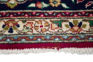 Vintage Red Traditional Pictorial 10X13 Tabriz Persian Rug