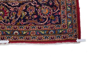 Red Floral 8'5X12'7 Kashan Persian Rug