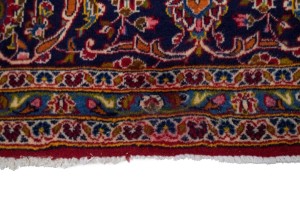 Red Floral 8'5X12'7 Kashan Persian Rug