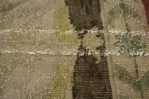 Multicolored Flat-Weave 11X31 Aubusson Chinese Rug