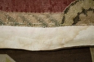 Multicolored Flat-Weave 11X31 Aubusson Chinese Rug