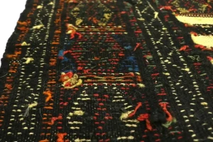 Charcoal Tribal 3X6 Sumak Herati Oriental Rug
