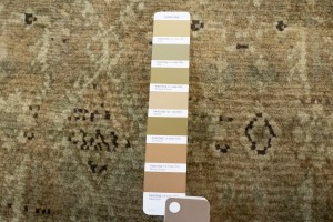 Semi Antique Brown Sugar 4X15 Nahavand Persian Runner Rug