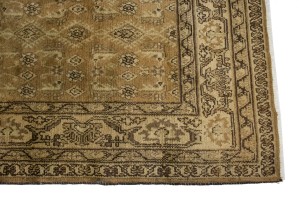 Semi Antique Brown Sugar 4X15 Nahavand Persian Runner Rug