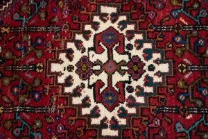 Red Tribal 3'5X5'0 Shiraz Persian Oriental Rug