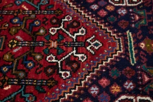 Red Tribal 3'5X5'0 Shiraz Persian Oriental Rug