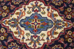 Vintage Red Traditional 10X13 Kashan Persian Rug