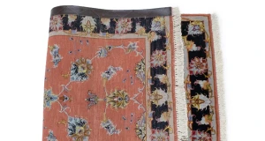 Coral Traditional 3X4 Tabriz Persian Rug