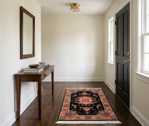 Black Traditional 2X3 Set of Tabriz Persian Rugs