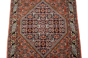 Orange Tribal 1'9X2'2 Bidjar Persian Rug