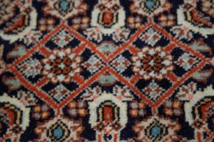 Orange Tribal 1'9X2'2 Bidjar Persian Rug