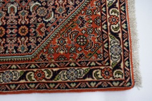 Orange Tribal 1'9X2'2 Bidjar Persian Rug