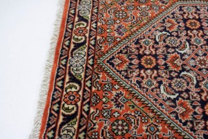 Orange Tribal 1'9X2'2 Bidjar Persian Rug