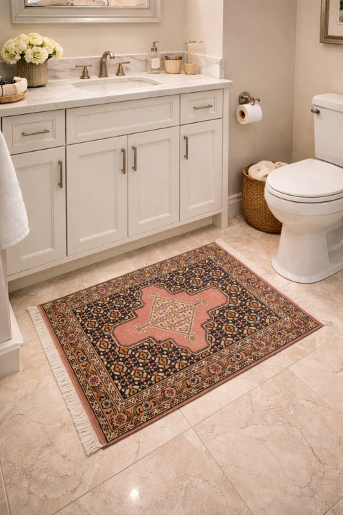 Dark Purple-navy Tribal 2X3 Bidjar Sanneh Persian Rug