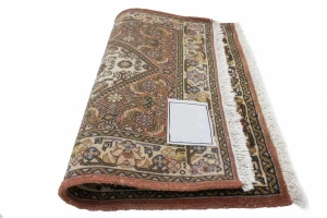 Vintage Clay Tribal 2X2'4 Bidjar Persian Rug