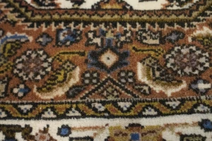 Vintage Clay Tribal 2X2'4 Bidjar Persian Rug