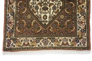 Vintage Clay Tribal 2X2'4 Bidjar Persian Rug